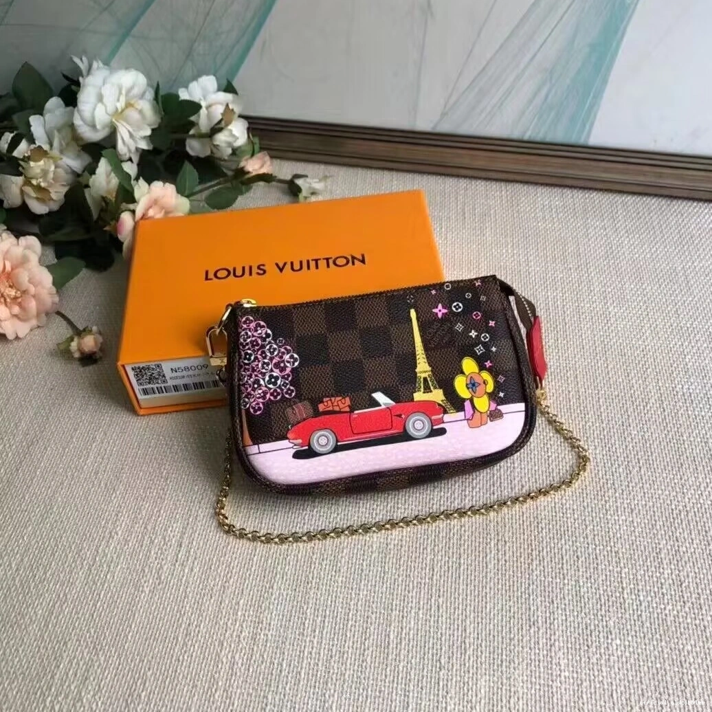Official oldcobbler LOUIS ACCESSOIRES POCHETTE VUITTON MINI 0729